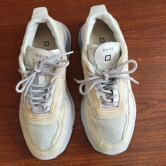 D.A.T.E. FUGA a Contemporary Brand Designed in Italy Colorblock Sneakers(6.5) - Picture 7 of 13